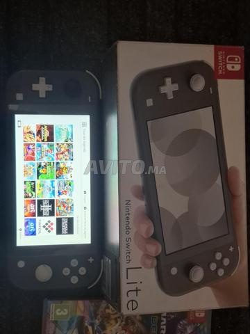 نينتندو سويتش لايت مفلشة (لون رمادي) - 2