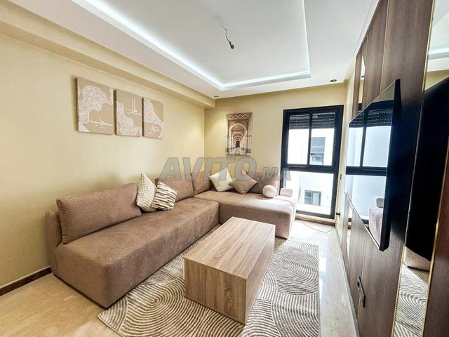 شقة جديدة للإيجار في قلب الدار البيضاء