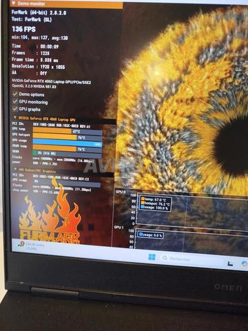 HP Omen AMD Ryzen 7 7840HS RTX 4060 2To - 2