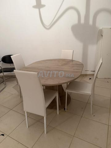 Table à manger chaises - 2