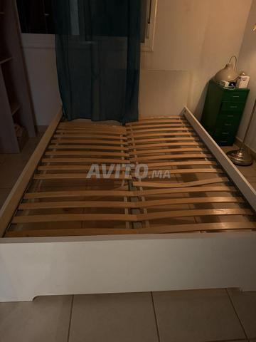 Lit ikea bois blanc - 2