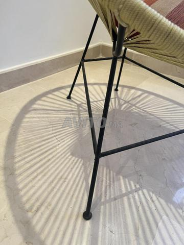 Chaise avec coussin. - 2