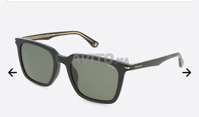 Très jolies lunettes de soleil de la marque Police