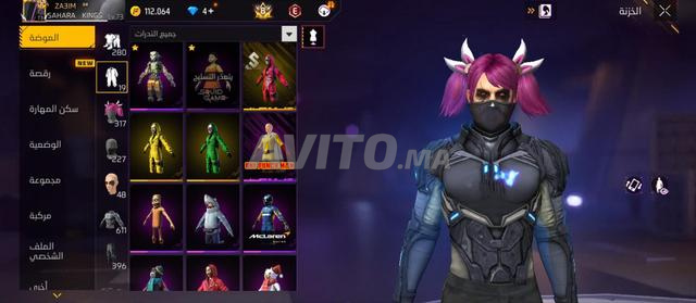 Compte Free Fire Prime 8 - 2