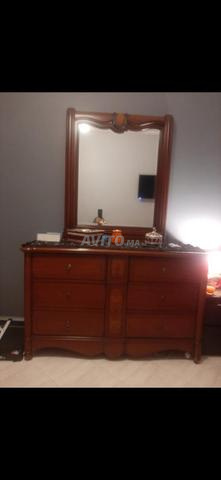 vend lit 2 place  avec matelas commode x - 2