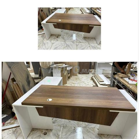 مكتب كمبيوتر من خشب MDF بحالة جيدة جدا - 2