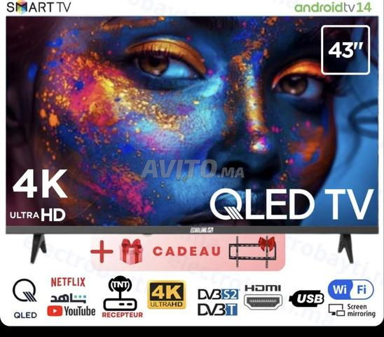 Echolink QLED Smart TV 43 pouces  - 2