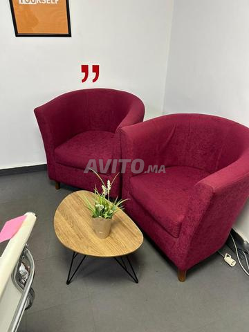 Canapés et fauteuils bureau à vendre – bon état