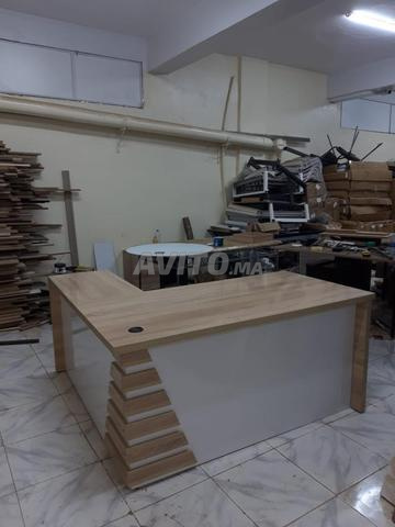 bureau avec retour et caisson en prix abordable 