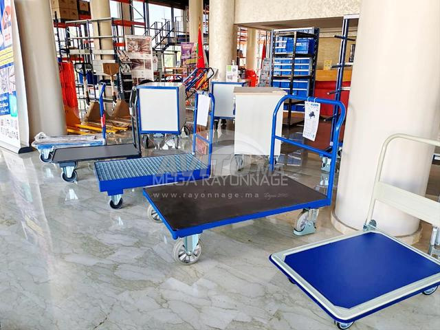 Chariot à dossier tubulaire – 1000kg - 2