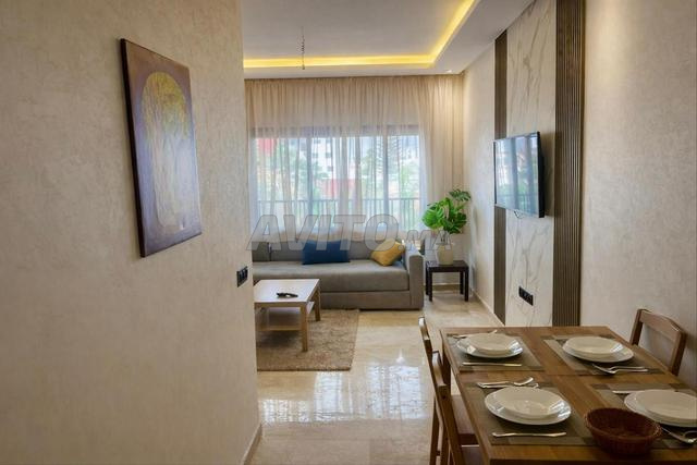 À louer studio neuf meublé avec balcon - 2