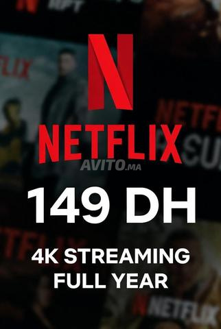🔥 Compte Netflix pour un an à 150 DH (offre limitée)