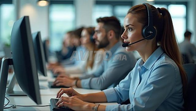 Centre d’Appel a louer Équipé 52 Postes – Guéliz