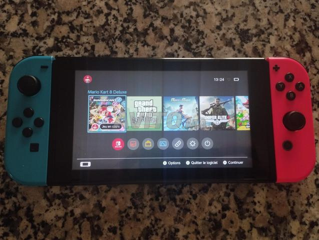 Nintendo Switch flashé 64GB  - 2