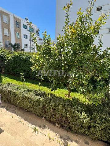 Appartement RDC avec jardin à louer 3 ch Hay Riad