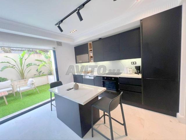 Appartement terrasse meublé 66 m² Maarif extention - 2