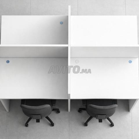 مكتب بنش 4 مناصب - مكتب جماعي لأربعة أشخاص - 2