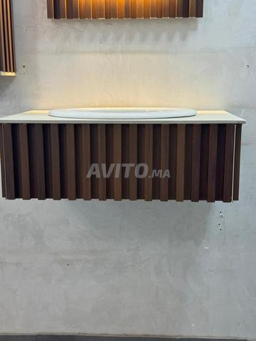 خزانة حمّام من PVC وسيراميك إيطالي جودة ممتازة  - 2