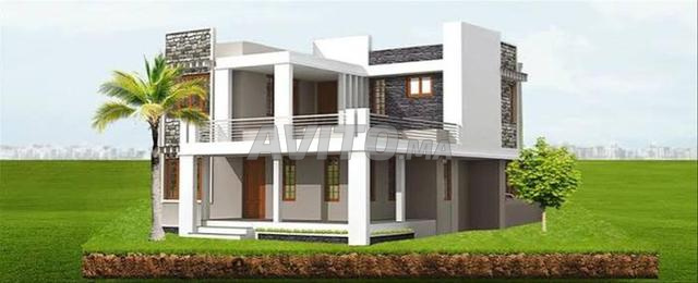 بقع فيلا للبيع الرباط السويسي 2000 متر مربع  - 2