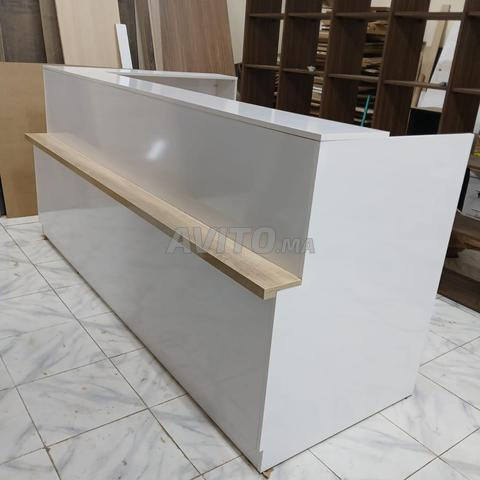 منضدة استقبال من خشب MDF مثالية لعملك - 2