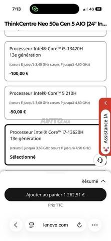AIO Lenovo Thinkcenter Neo i7-13620H 16GB 512GB