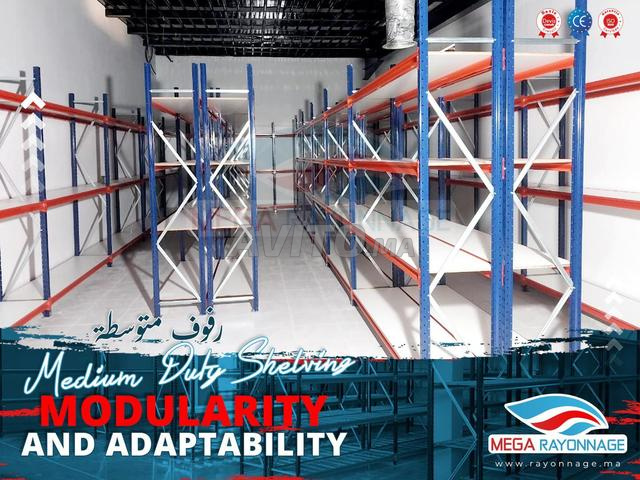 رفوف نصف ثقيلة قابلة للتعديل - 2