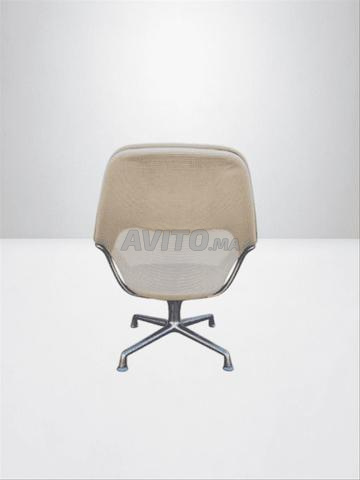 Fauteuil Pivotant Coalesse by Steelcase cuir beige