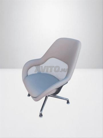 كرسي دوار Coalesse من Steelcase جلد بيج - 2