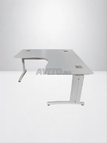 مكتب زاوية أبيض eurosit 160x160 سم