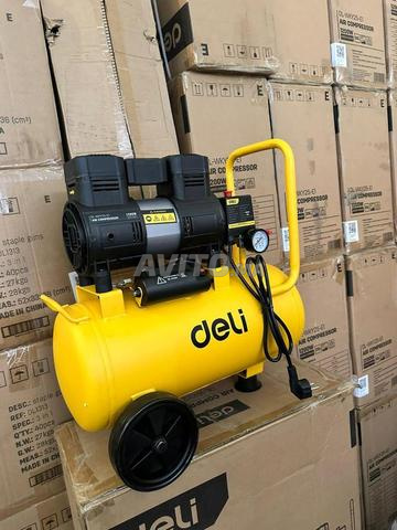 ضاغط هواء 25 لتر صامت DELI - 2