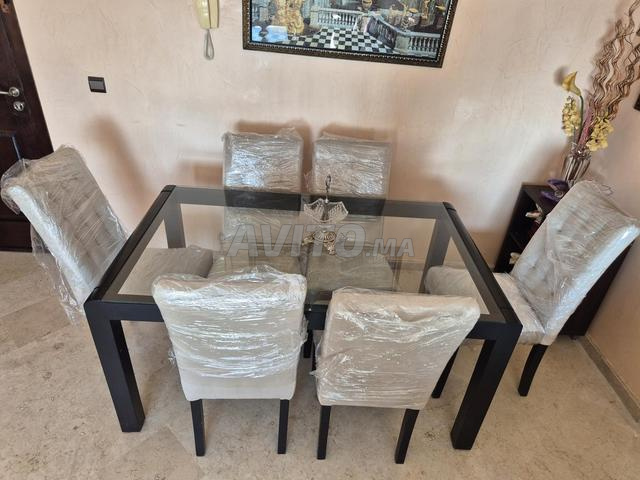 Table à manger et 6 chaises neuves - 2