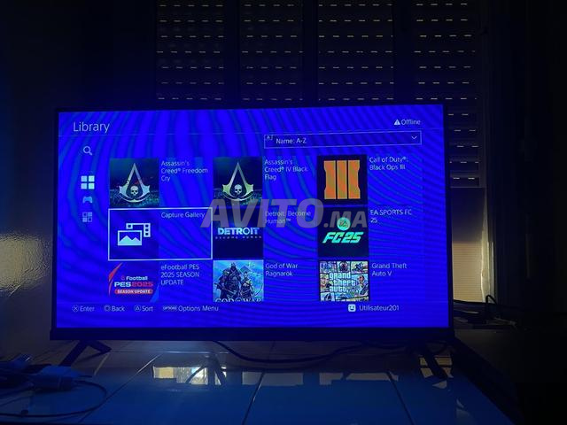 PS4 fat flashée 1000 gb - 2