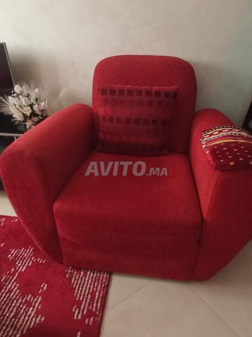 Canapé fauteuil salon & tapis - 2