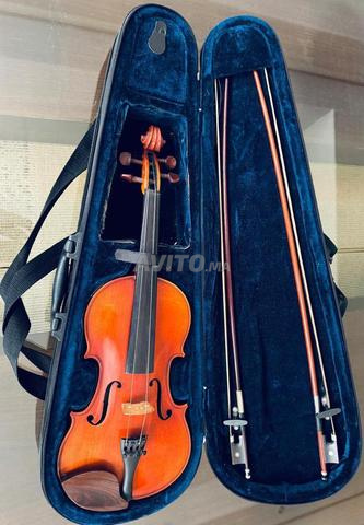 🎻 كمان دراسي 3/4 مع حقيبة، وقوسين ودعامة