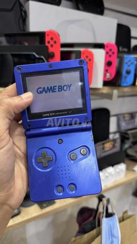GameBoy Advance SP Bleu Avec Jeux