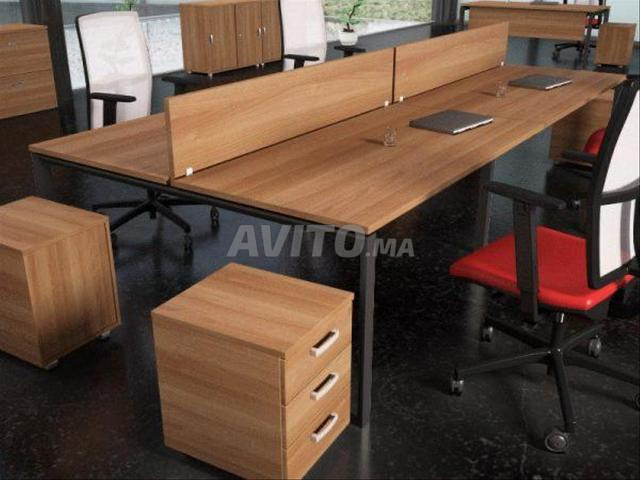 مكتب جماعي من MDF للشركات - 2