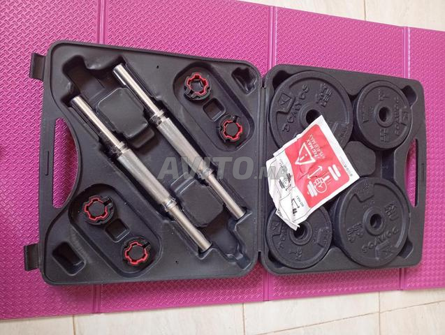 haltères 20 kg musculation - 2