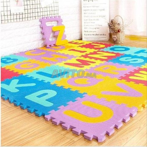 3 ألعاب بساط إسفنجي ألواح 32 × 32 سم إسفنج EVA - 2