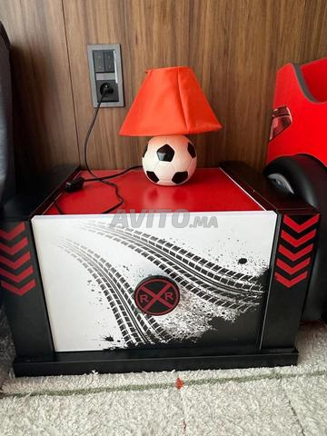 Table de Chevet Champion Rouge