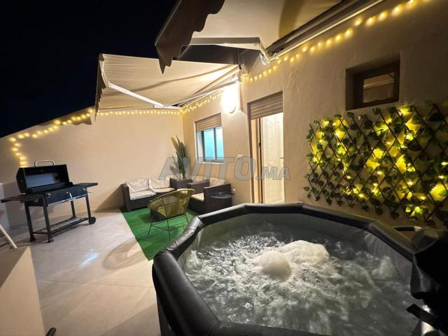 استوديو مفروش مع تراس وجاكوزي مدفأ - 2