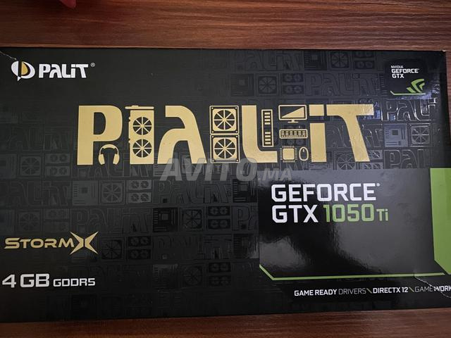 Palit GTX 1050 Ti 4GB StormX État neuf - 2