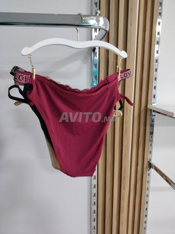 Culotte femme dentelle beige style sexy - 2