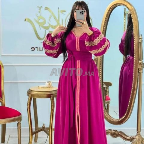 قفطان طرزا كم بالسفيفة العقاد والحزام - 2