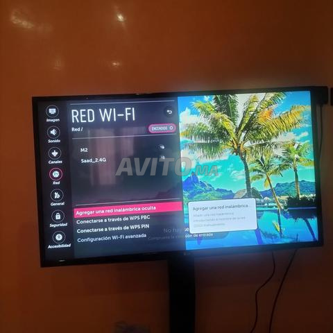 TV LG 43 pouces smart récepteur TNT wifi Europ