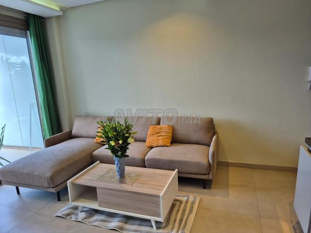 استوديو فاخر مؤثث مع تراس - 2