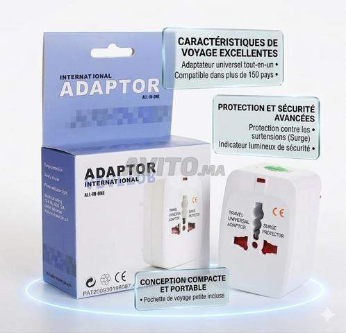 🔌 محول عالمي للسفر - متعدد البلدان - 2