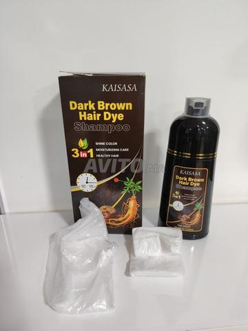 Shampoing colorant cheveux brun foncé Kaisasa