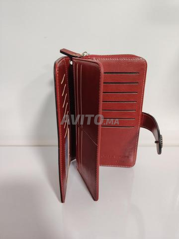 محفظة / حقيبة يد نسائية حمراء أنيقة - 2