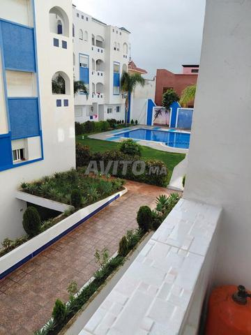 Location équipé résidence sécurisée avec piscine