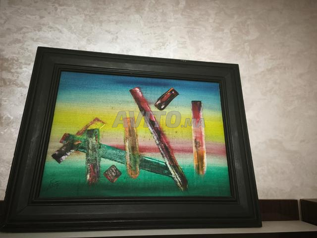 لوحة فنية الفنان حكم سنة 1993 - 2